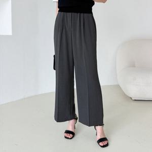 [모리스커밍홈] 쿨 스트링 린넨 밴딩 슬랙스_M2506PT046B