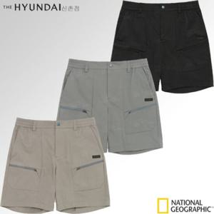 [내셔널지오그래픽]MW N232MHP240 남성 어반 유틸리티 아웃포켓 5부 포켓 H PANTS