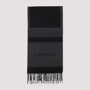 랑방 머플러 스카프 AMSARSC3WVLCP25 10 BLACK