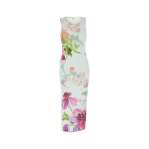 LOEWE Printed silk blend dress S359Y51XA9 LIGBLUMUL