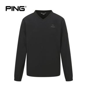 [핑](본사) [PING] 남성 브이넥 풀오버 점퍼 111E1JP183_BK