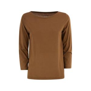 마제스틱필라쳐 긴팔 티셔츠 E25M296FTS953 197 BROWN