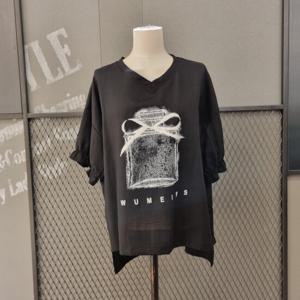 르니앤맥코이 린넨롱블라우스 MM07BL4037HJY