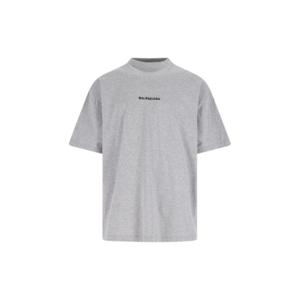 발렌시아가 반팔 티셔츠 831305 TSVH4 1300 Grey