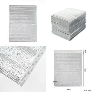 아트박스/오너클랜 은박 보온 보냉봉투 50p세트 보냉팩 (WC0FE62