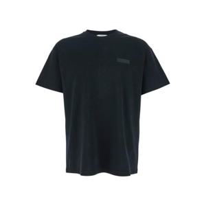 지방시 반팔 티셔츠 BM71NK3YRP 001 BLACK