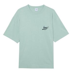 [지이크]S/S 헤이로고 프린팅 반팔 티셔츠PEI8712_