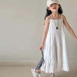 [베이비맥스] 퓨어 레이스 스트랩 원피스 R14488