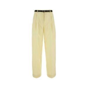 질샌더 스트레이트 팬츠 J02KA0152J40002 737 Yellow