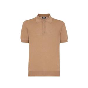 펜디 폴로 티셔츠 FZC349AR88 F0TZ8 Brown BROWN