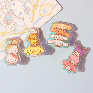 아트박스/키즈키즈 산리오캐릭터즈 패밀리 헤어핀(H005499)