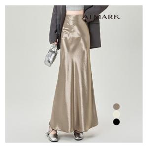 [앳마크]ATMARK 롱라인새틴플레어스커트_AA51SK020G