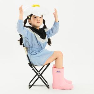 [네파 키즈]네파키즈 스퀘어 사이드 레인부츠 핑크 KJGEC03S-PNK