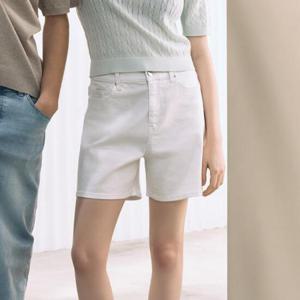 행텐 HC04 여성히든밴딩하프데님팬츠 10470-156-401