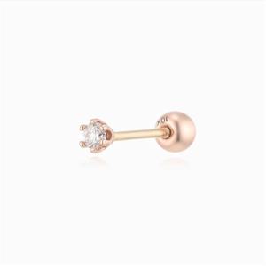 [GB] 랩그로운 다이아 2mm 10K 피어싱 LPFN1005D