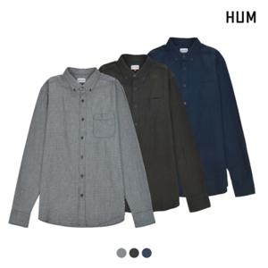 [HUM][HUM]남) 플란넬 코튼 체크 셔츠(H173H211A)
