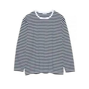 나나미카 긴팔 티셔츠 SUHS423 KW Free Black x White