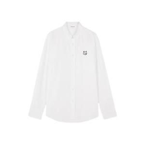 메종키츠네 긴팔 셔츠 MM00410WC2010P100 WHITE DOM