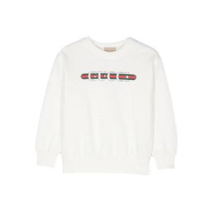 키즈 구찌 니트 스웻셔츠 793528 XJGPJ 096 9214 NEW WHITE