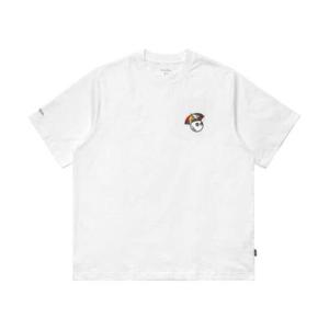 말본골프반팔티 CQK M4213LRS01WHT 엄브렐라 버킷 티셔츠 WHITE