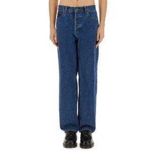 오베이 스트레이트 팬츠 142010077 STONEWASHINDIGO BLUE