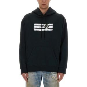 MM6메종마르지엘라 그래픽 프린트 후드티 SH2GU0020 M25004900