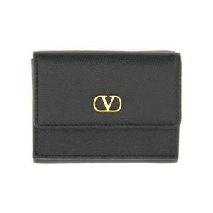 발렌티노 가라바니 여성 블랙 VLOGO SIGNATURE 중지갑 6W2P0AJ4SNP_0NO
