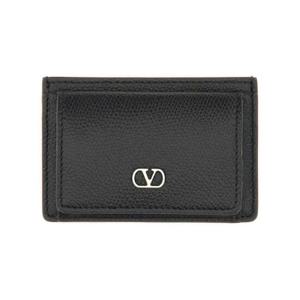 발렌티노 가라바니 남성 블랙 VLOGO SIGNATURE 카드 지갑 6Y2P0V15UAG_0NO