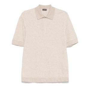 25 SS Zegna 파인 니트 폴로 셔츠 UF372A9F727 TP434662307