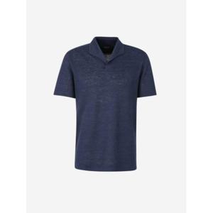 에르메네질도제냐 반팔 셔츠 UF352A9 F743 412B09 NAVY BLUE