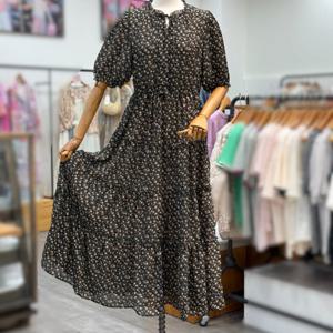 [써스데이아일랜드]플라워 프릴 롱 맥시 원피스 t244mop243