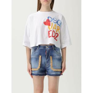 [DSQUARED2] 여성 티셔츠 S73GC0294D20020 100 화이트 /6