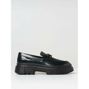 [HOGAN] 여성 로퍼 H619 moccasins 인 브러쉬드 레더 HXW6290EP20AKT T819 그린 /6