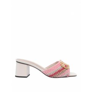 [VALENTINO] 라프리마 여성 샌들 크로셰 브이 로고 시그니처 슬라이드 S0HA6AGXQRV 화이트 /8