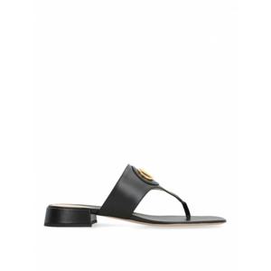[VALENTINO] 라프리마 여성 샌들 브이 로고 슬라이드 6W0S0LA9DSH0NO 블랙 /8