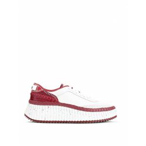 [CHLOE] 라프리마 여성 트레이너 Nama 스니커즈 CHC25U00RSA619 레드 /8