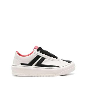 25 SS 랑방 패널 가죽 스니커즈 FWSKLK09NASUP24 TP432651125