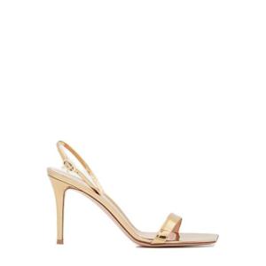 Gianvito Rossi 리본 오픈 토 샌들 G3220185RICMET MEKO TP936275850