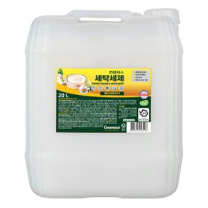 컨센서스 대용량 액체세탁세제 베이비파우더 20L