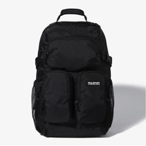 M 휠라백팩 KQC FS3BPF6305X-BLK 아웃포켓 백팩