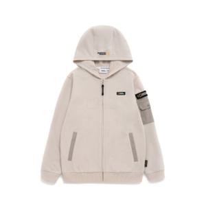 [내셔널지오그래픽 키즈] K231UFT010 트레이닝 후드 집업 L/BEIGE