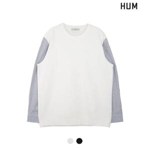 [HUM][HUM]남) 소매 셔츠 맨투맨(FHOSCTM173M)