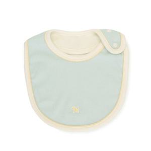 [블루독베이비8] FW24 롤리팝모달라운드빕  HJ (44A7000407) (BLUEDOG BABY 유아 출산 백일 선물 도트 강아