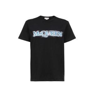 알렉산더 맥퀸 반팔 티셔츠 727270 QUZ12 0901 Black BLACK