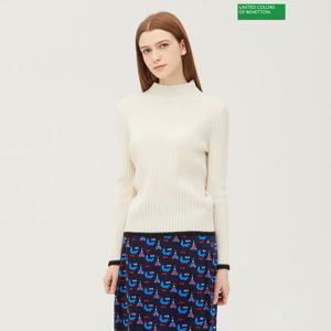 [베네통] 빅토리아 골지 하이넥 니트 BAKPA4461_IV