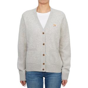 메종키츠네 베이비 폭스 여성 가디건 LW00507KT1006 H120