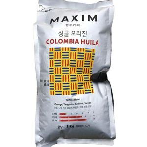[에이알비티] 맥심 싱글 오리진 콜롬비아 우일라 1kg x 1개 74224