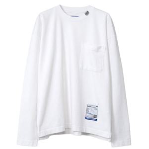 메종 미하라 야스히로 긴팔 티셔츠 I12LT511WHITE DOM