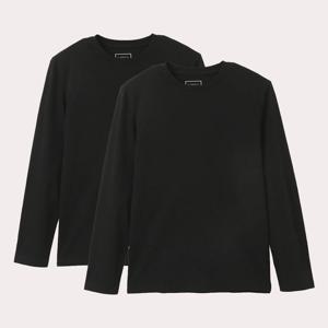 [행텐 틴즈]공용 2PACK 베이직 긴팔 티셔츠_100(10350-298-454-05)