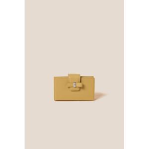 [쿠론] [론칭가 138,000원] 이네스(Ines) Accordion 카드지갑_RCWGX24644YEL